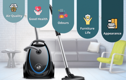 What are the benefits of upholstery cleaning services?